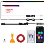 Universal Symphony Car Ambient Lights | LED Interior RGB Streamer Atmosphere Lamp alternate view