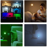 RGB LED Under Cabinet Lights Wireless Battery Remote Control additional angle