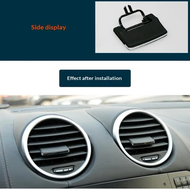 A04E AC Vent Paddle Clip Tab Repair Kit 2Pcs High Quality AC Vent Replacement Clips for W164 X164 ML GL Cars