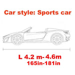 Universal Stretch Car Cover | Sunproof Windproof Dustproof Scratch Resistant UV Prote alternate view
