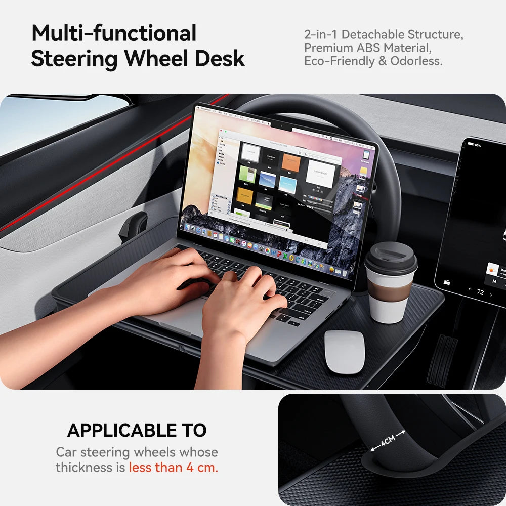 YZ For Tesla Model Y YL 3 Highland Juniper Standard 2-in-1 Foldable Car Steering Whee alternate view