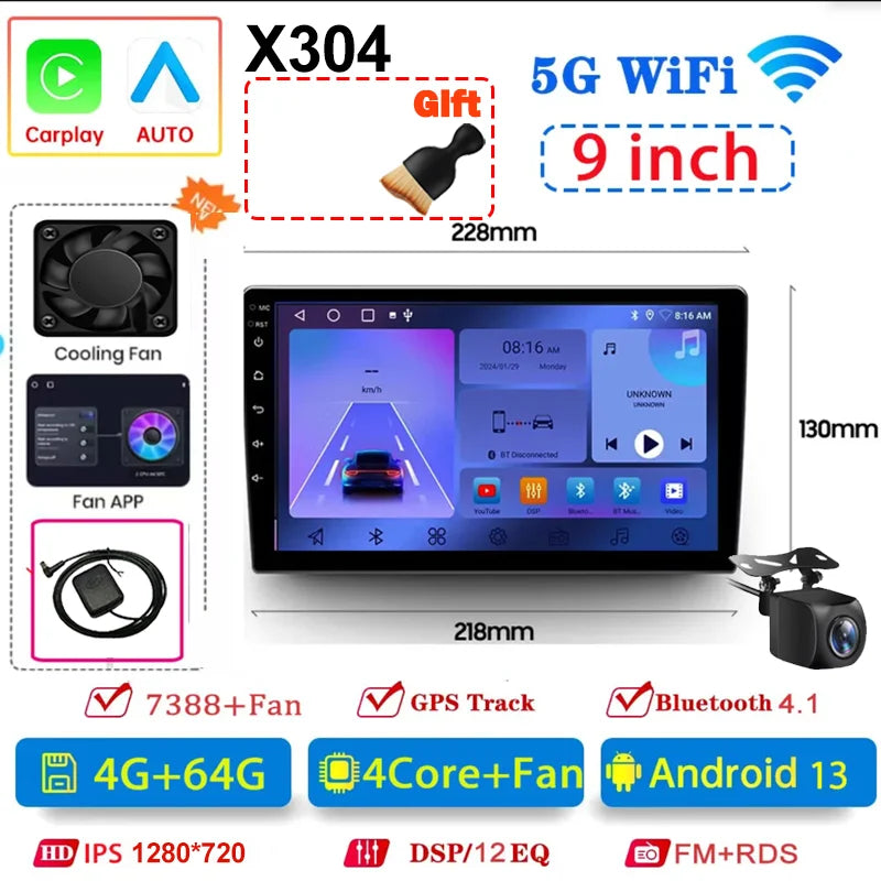 7"/9"/10" Universal 2din Android Car Radio | GPS Navigation Head Unit with Carplay lifestyle view