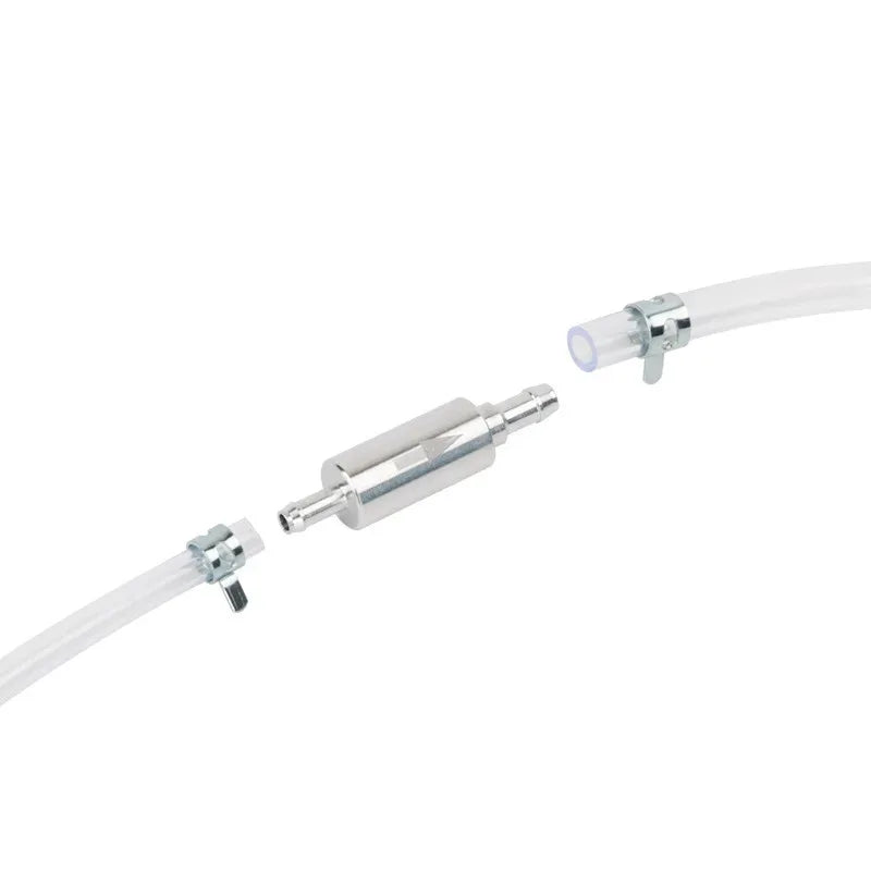Car Hydraulic Clutch Brake Bleeder Hose One-Way Valve Tube Auto Bleeding Replacement T close-up view