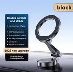 Magnetic Car Phone Holder | 1080° Rotatable Foldable Dashboard Mount alternate view