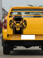 Cool Design Stripe Creative Graphic Car Truck Stickers for Dodge Rear Lathe Ram 1500 2500 3500 Rebel Mopar PCS Decals.