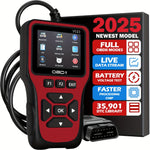 Professional OBD2 Scanner, Upgraded OBDII & CAN Code Reader, Real‑Time Data, Battery alternate view