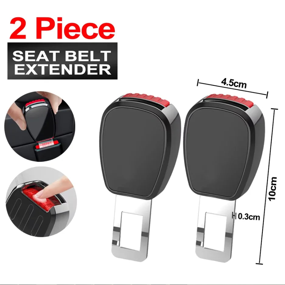 Car Seat Belt Clip Extender Safety Seatbelt Lock Buckle Plug Just Plug and Play Inser alternate view