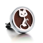 Refillable Car Air Freshener Diffuser Clip | Auto Vent Aromatherapy additional angle