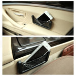 1Pcs Car Organizer Storage Bag Auto Paste Net Pocket Phone Holder Car Accessories 20c lifestyle view