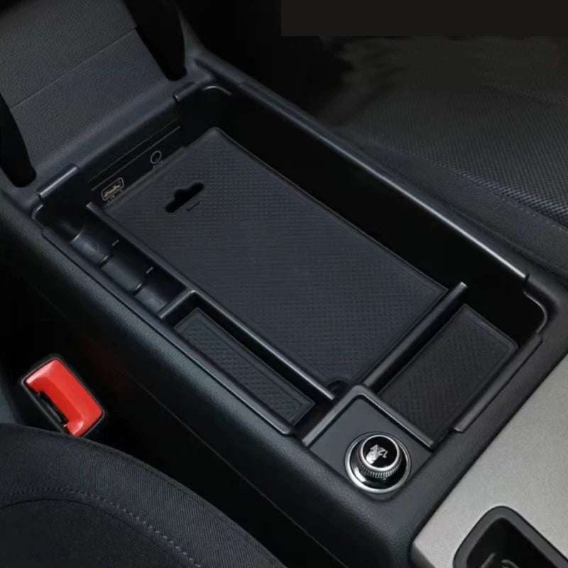 Car Armrest Storage Box Tray for Audi A4 B9 A5 F5 S5 S4 2017-2023 Center Console Organizer Accessories