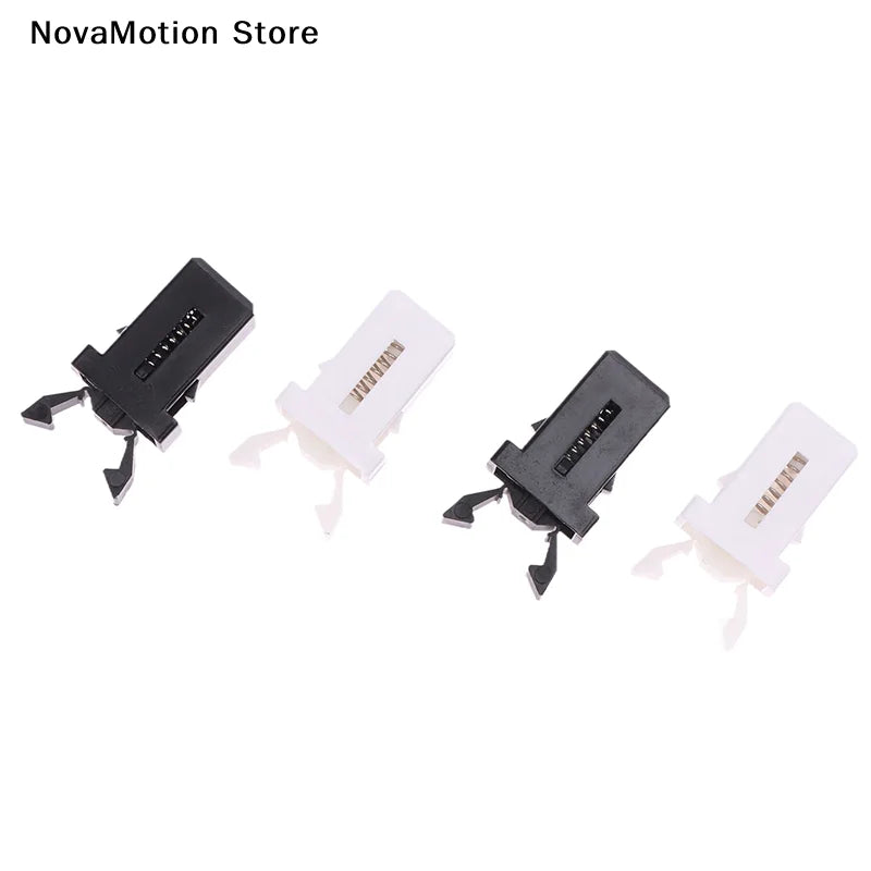 [NM]10Pcs Trash Can Plastic Lock Self-Locking Switch Replacement Catch Compatible Touch detail view