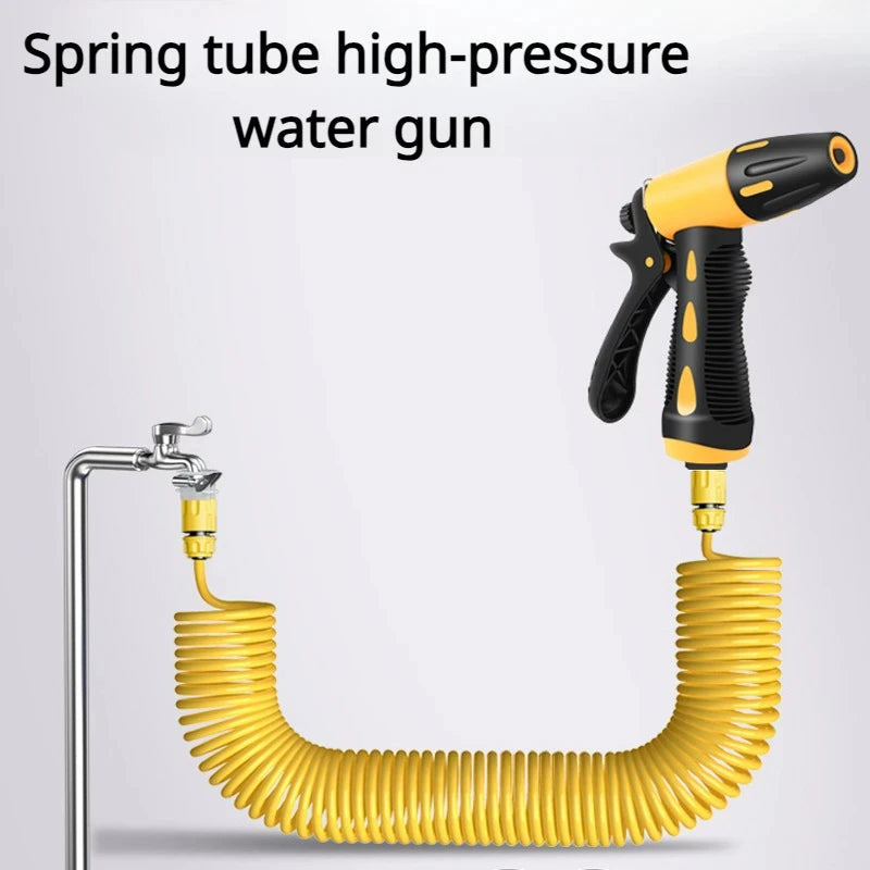 Telescopic Water Pipe with High-pressure Nozzle | Car Washing Tool Set for Pressure Cleaner