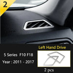 Car Interior Front Reading Lampshade, Lamp Decoration Frame For BMW 5 Series F10 F11 lifestyle view