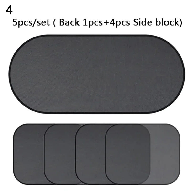 Car Window Sunshade Cover Block for Kids Car Side Window Shade Cling Sunshades Sun Shade Cover Visor Shield Screen
