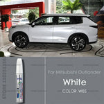 For Mitsubishi Outlander Car Paint Repair Pen Paint Scratch Repair Accessories Whit additional angle