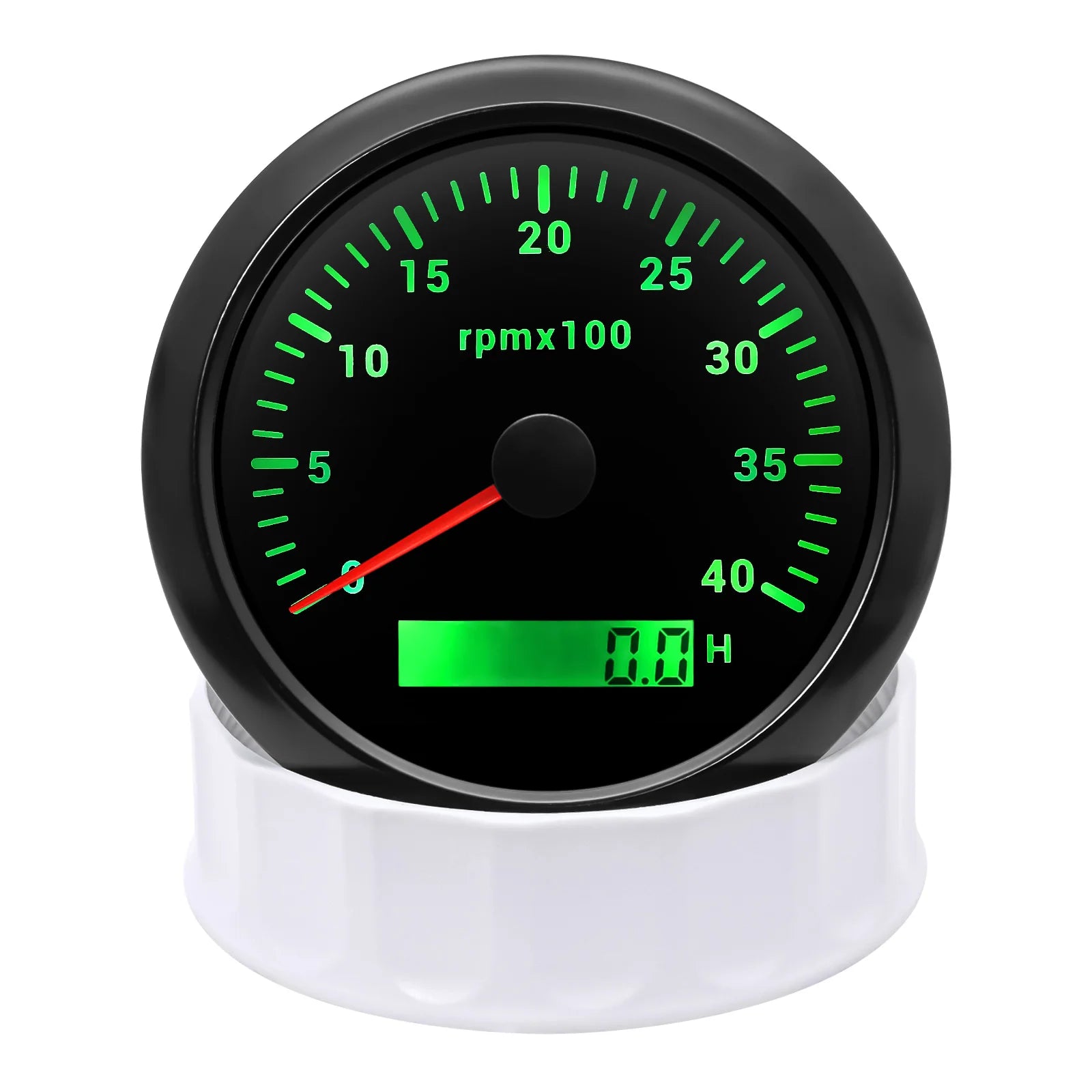 85mm Digital LED 7 Color Backlight 85mm Tachometer 3000/4000/6000/7000/8000 RPM Optional Gauge For Marine Boat Motorcycle Car