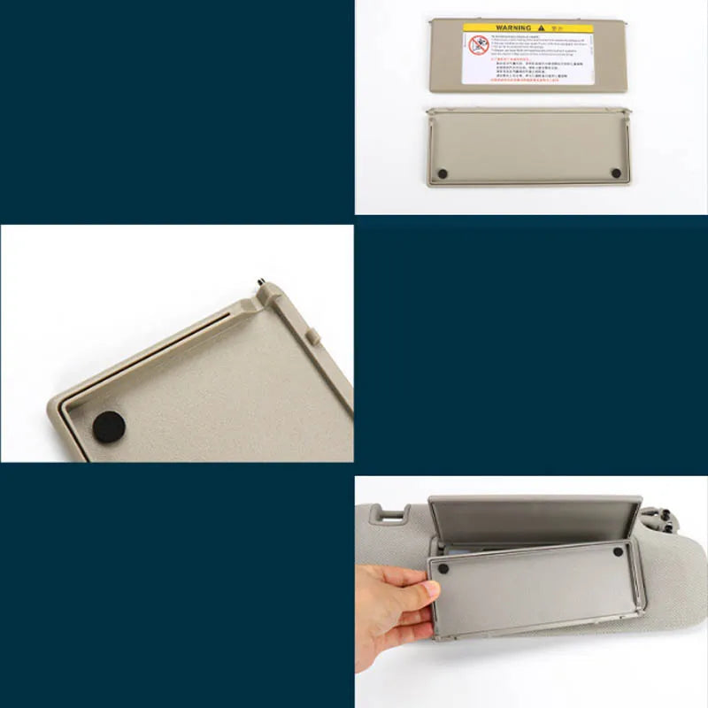 For Opel Insignia Car Sun Visor Makeup Mirror Cover OE 22800030 Sunshade Vanity Mirror Shutter Lid Replacement