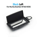 W166 W292 Car Sun Shade Visor Makeup Cosmetic Mirror Cover For Mercedes Benz ML GL GLE GLS Class ML300 ML350 ML400 GL350 GL400