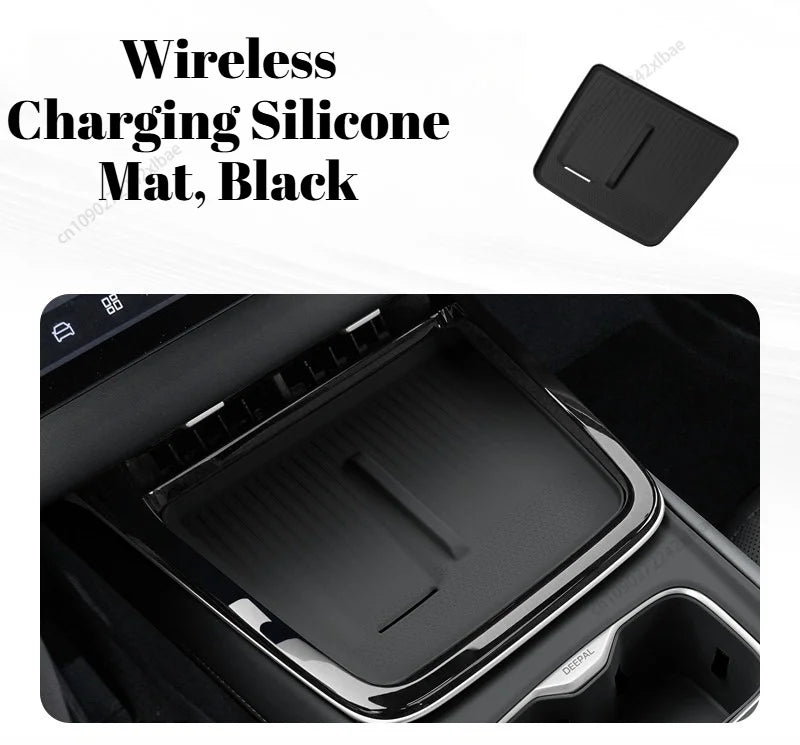 Automotive Interior Wireless Charging Pad Central Control Storage Sundries Box Cup Holder Accessories For Deepal S05 2026 2025