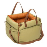 Dog Car Seat with Safety Belt | Non-Slip Pet Travel Bed for Small Dogs detail view