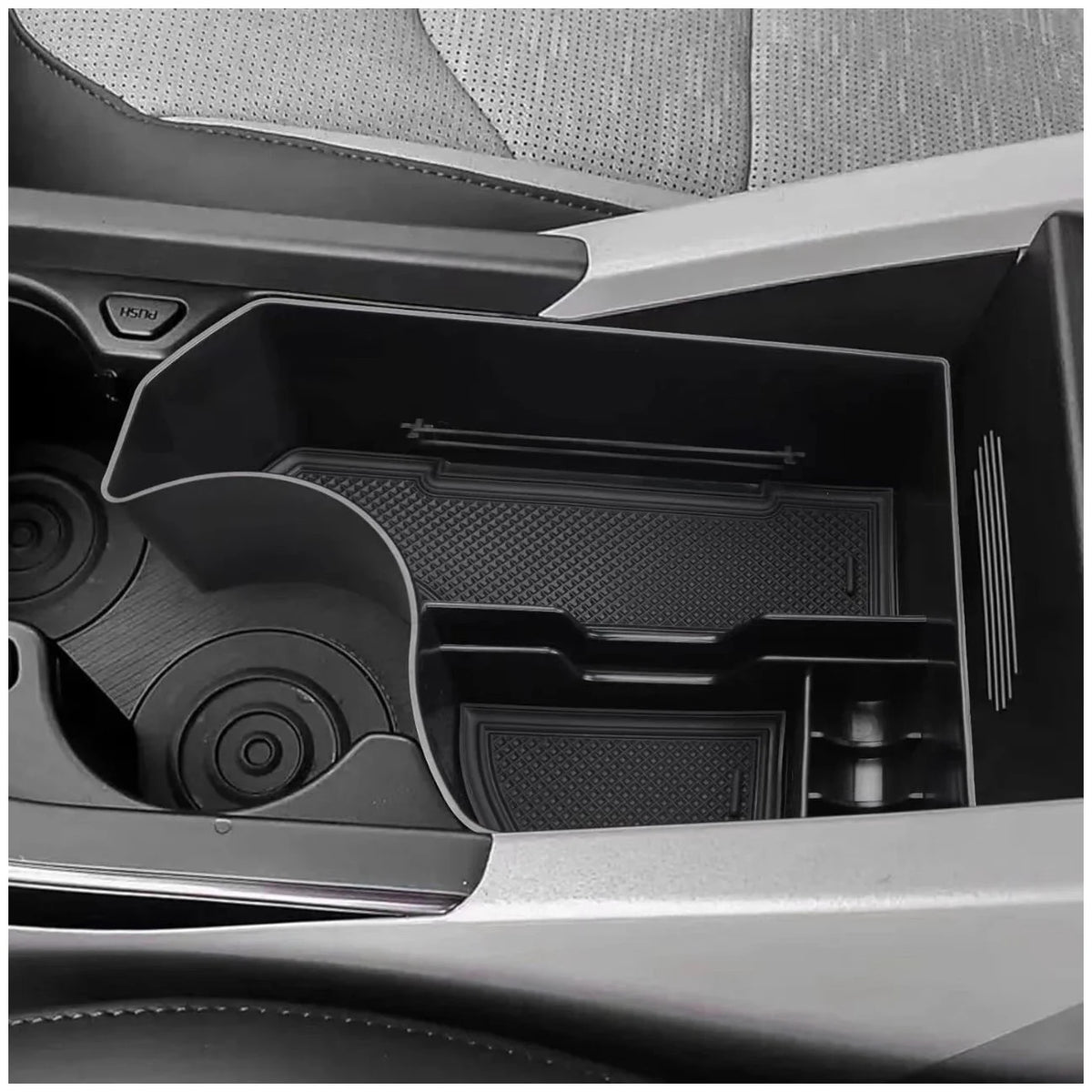 For KIA Niro SG2 EV PHEV 2022 Armrest Storage Box Tiered Storage Box Center Console Organizer Tray Ranger Car Accessories
