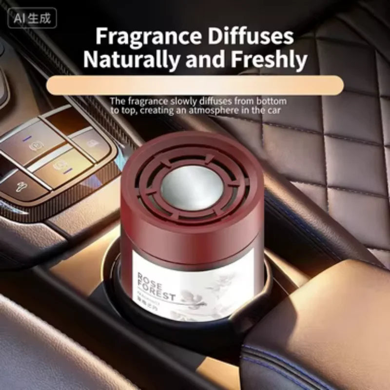 Car mounted fragrance, lasting fragrance, car perfume accessories, high-grade fragrance, toilet odor removing solid perfume