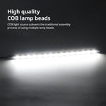 Car Ambient LED Strip Lights 2pcs 12V Waterproof close-up view