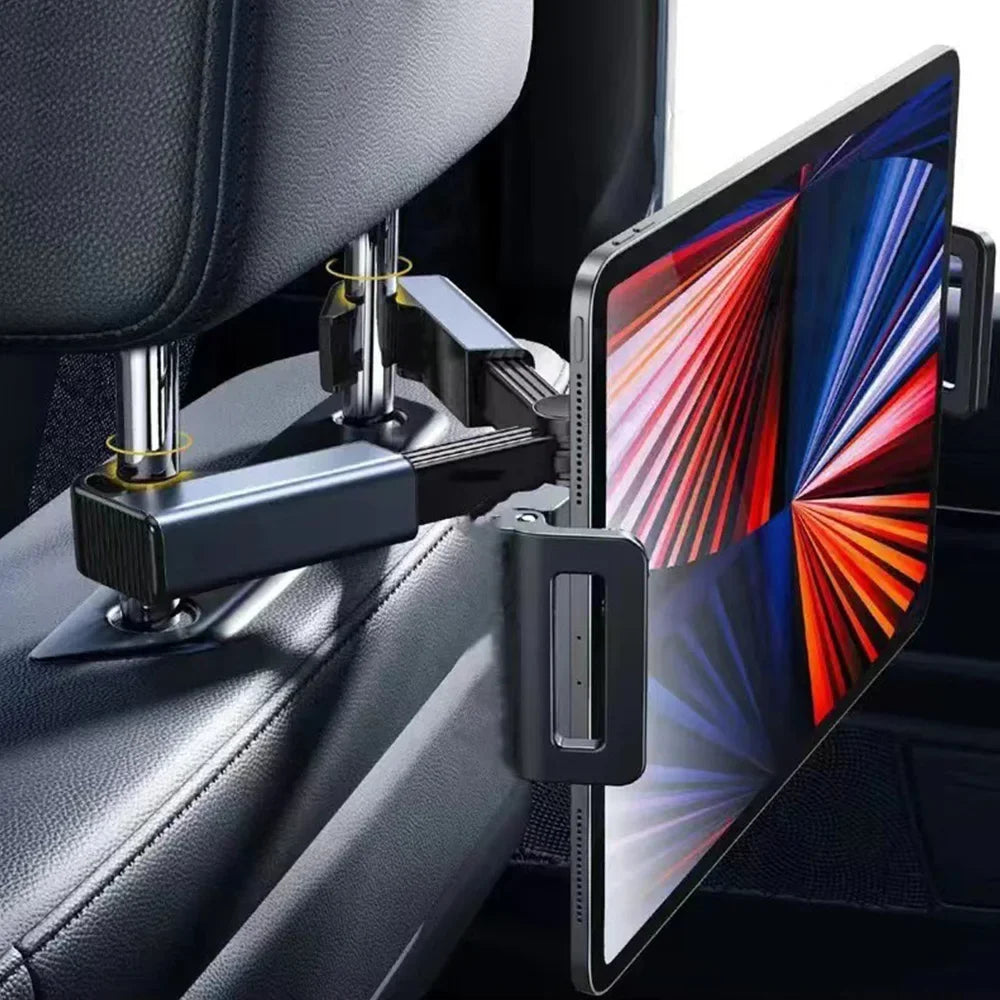 Telescopic Car Tablet Holder for Rear Row 4-12.9 Inch iPad