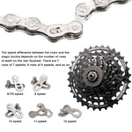 Bicycle Repair Tool Set Chain Wear Checker 6/7/8/9/10/11 Speed Joint Magic Buckle MTB lifestyle view