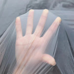 Disposable Transparent Car Cover | Dustproof Rainproof PE Film Protection lifestyle view