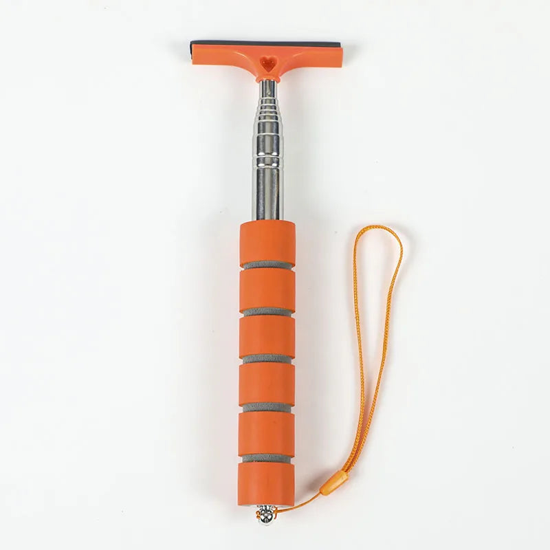 Car Rearview Mirror Wiper Cleaning Tool Auto Glass Mist Cleaner Scraper Car Accessori lifestyle view
