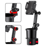 Car Cup Holder Mount Expander with Car Cell Phone Holder 2 in 1 Multifunctional Car C lifestyle view
