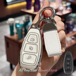 Car Key Case Cover Keychain For Ford Fiesta IV Focus III Galaxy Fusion Mondeo IV B- additional angle