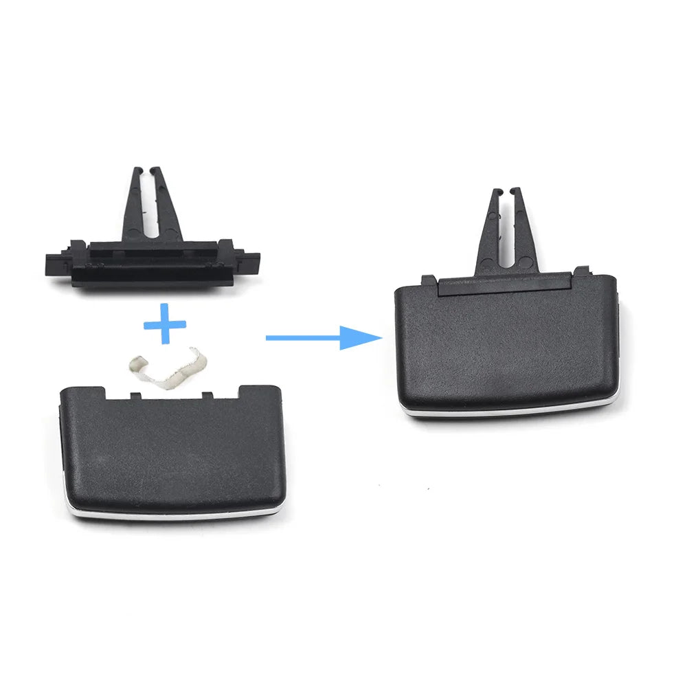Upgraded Car Front Air Conditioning AC Vent Outlet Tab Clip Repair Kit For Mercedes Benz C W204 C180 C200 C260 X204 GLK300