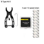 Bicycle Repair Tool Set Chain Wear Checker 6/7/8/9/10/11 Speed Joint Magic Buckle MTB alternate view