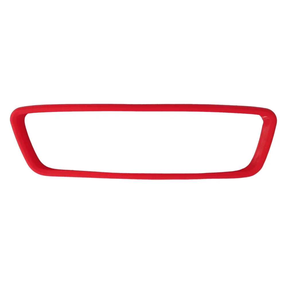 Car Rear View Mirror Protector Frame for Tesla Model 3 Y S X Silicone Center Console Acc detail view