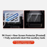 YZ Tesla Model 3 Highland Screen Protector | Matte Anti Glare HD Tempered Glass lifestyle view