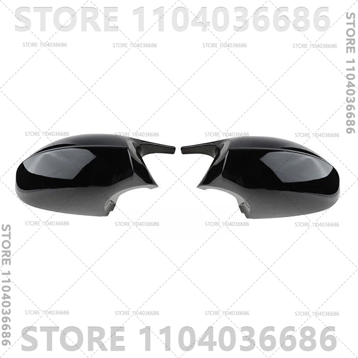 For 2005 2006 2007 2008 2009 BMW 323i 325i 325xi 328i 328xi 330i 330xi 335i 335xi (E90 E91) Rearview Mirror Cover Caps