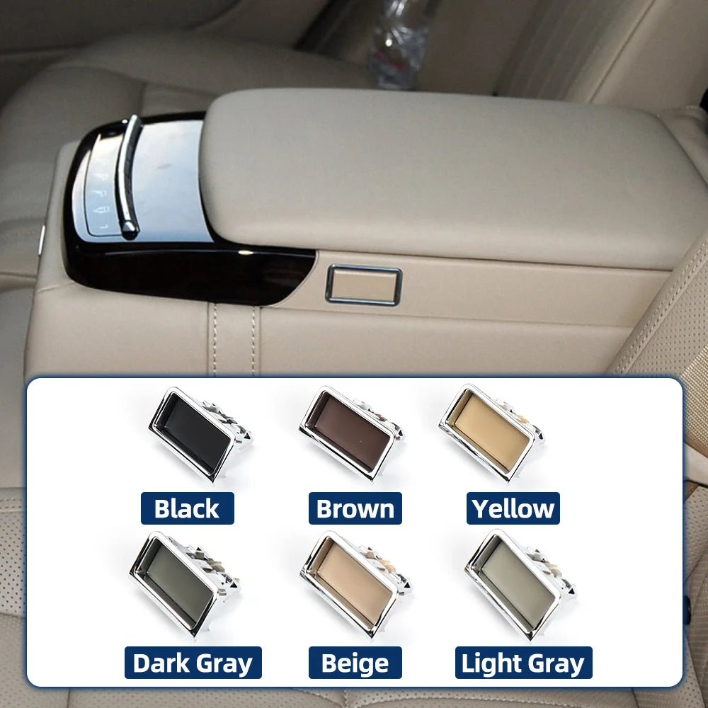 2216800096 Car Center Consoler Armrest Switch Button Cover For Mercedes Benz S Class W221 2006-2013 Interior Replacement Parts