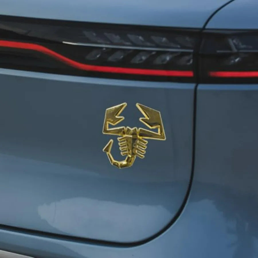 3D Scorpion Emblem Badge | Metal Car Sticker Decal for Truck SUV
