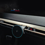For BMW X1 X2 IX1 IX2 IX 2023 2024 2025 2026 Phone Wireless Charger 15W Magnetic Mount Holder Stand Trim Car Accessories