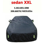 Universal Full Car Cover | Outdoor Sun Snow UV Protection for SUV Sedan S-XXL close-up view
