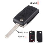 2 / 3 / 4 Buttons Remote Key Case Fit for Peugeot 207 307 308 407 607 807 Citroen C2 lifestyle view