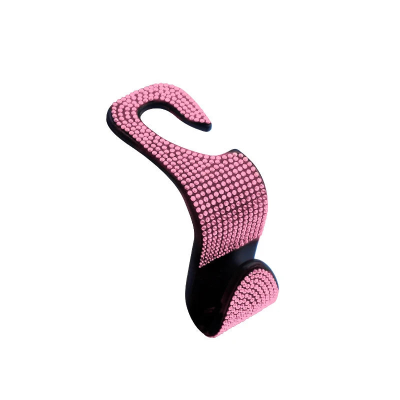 Rhinestone Car Seat Back Hook Universal Headrest Hanger alternate view