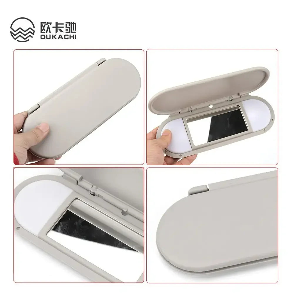Car Sun Visor Sunshade Panel Makeup Mirror Cover Replacement For BMW MINI Cooper S One JCW F55 F56 2015-2022 51167366950