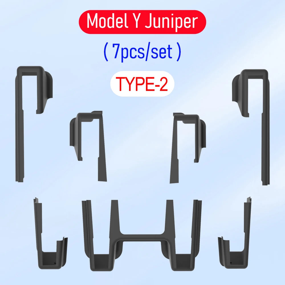 Tesla Model Y Juniper Underseat Protector | Seat Track Cover & Anti-Kick Slide Rail P alternate view
