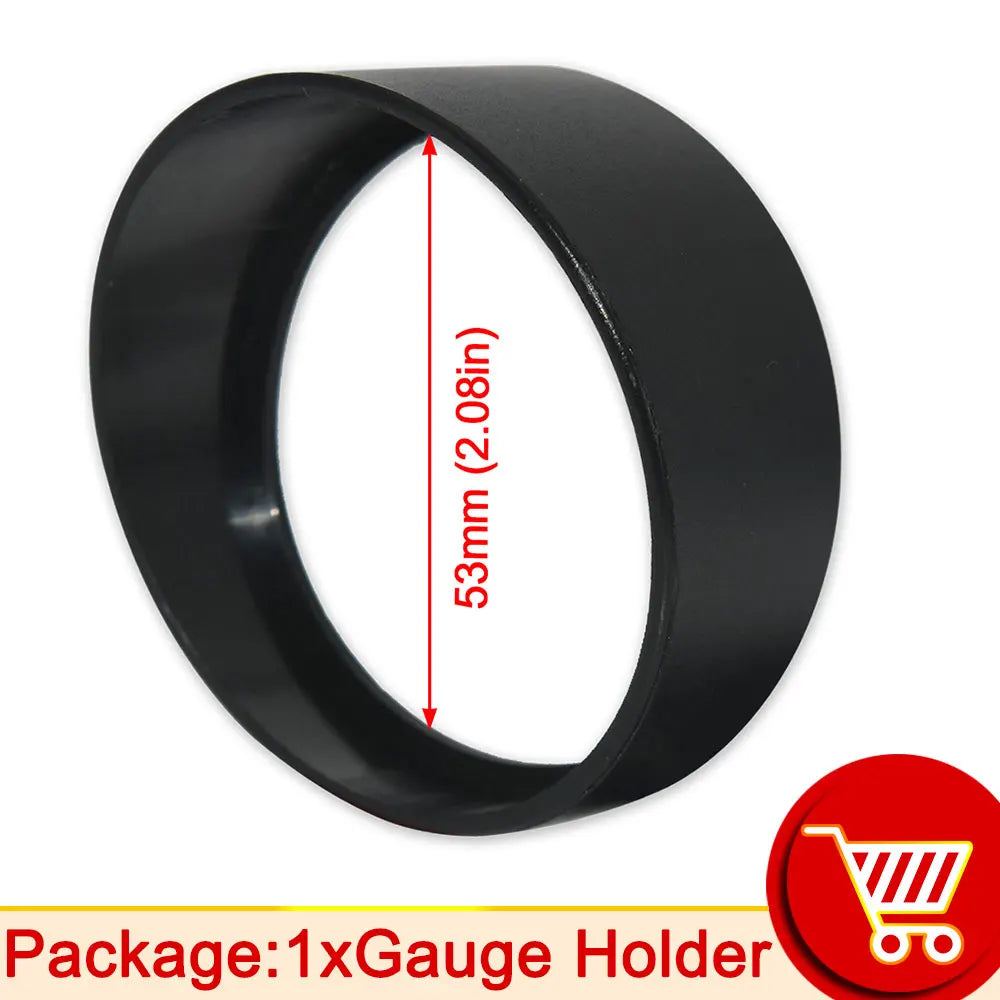 52mm 7 Color LED Car Gauge Set | Dual Display Boost Water Temp Oil Pressure Voltmet additional angle