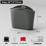 Silicone Car Trash Can Foldable Hanging Car Organizer detail view