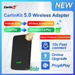 CarlinKit 5.0 Wireless Android Auto & CarPlay Adapter | 2Air & CP2A for OEM Cars