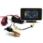 Universal 3 in 1 Digital Truck Car Gauge | Water Temp Oil Pressure Voltmeter 12V lifestyle view